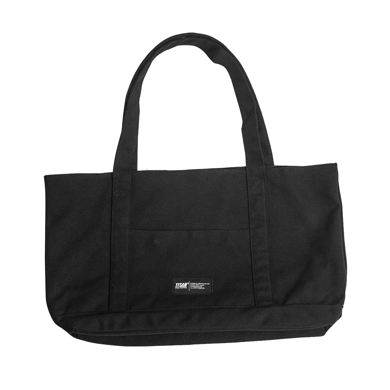 Titan Fist Logo Tote Bag - Monotone Black