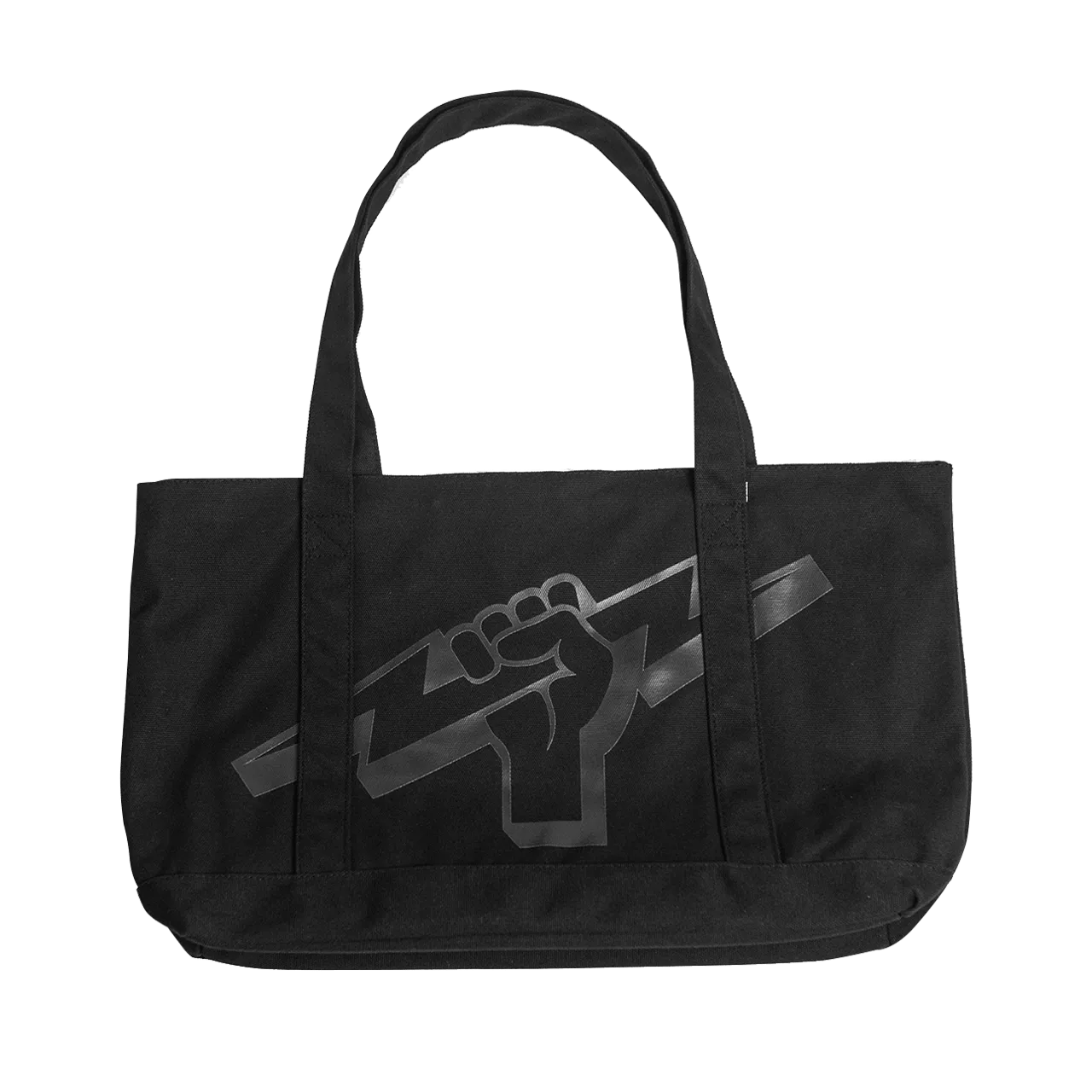 Titan Fist Logo Tote Bag - Monotone Black